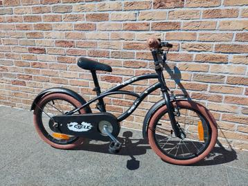 kinderfiets 16 inch, stoere cruiserbike beschikbaar voor biedingen