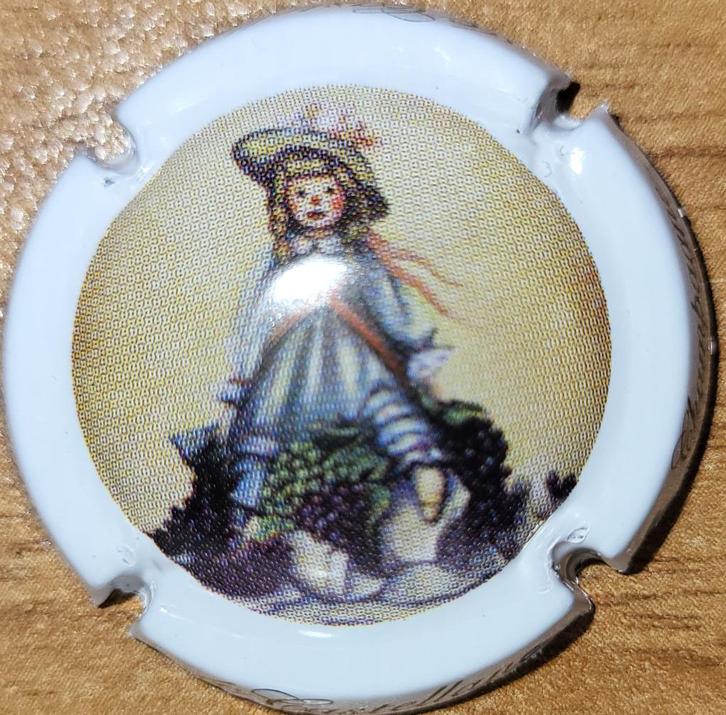 Champagnecapsule DE CASTELLANE polychroom & wit nr 91g, Verzamelen, Wijnen, Nieuw, Champagne, Frankrijk, Ophalen of Verzenden