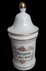 Limoges "oleum cacao" voorraadpot, Antiek en Kunst, Ophalen of Verzenden