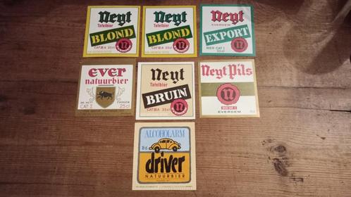Brasserie bière lot d'étiquette Neyt, Collections, Marques de bière, Comme neuf, Autres types, Autres marques, Envoi
