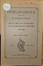 Oorlogsboek van het Davidsfonds, Gelezen, Anoniem, Ophalen of Verzenden, Voor 1940