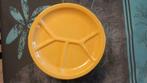 8 ASSIETTES A FONDUE JAUNE NEUVES, Ophalen, Nieuw, Bord(en)