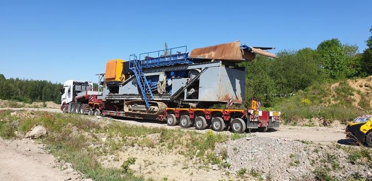 Mobiele breekinstallatie, Zakelijke goederen, Machines en Bouw | Industrie en Techniek, Ophalen