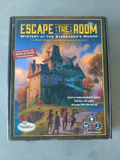 Escape The Room Mystery at the stargazer’s manor, Hobby & Loisirs créatifs, Jeux de société | Jeux de plateau, Utilisé, 1 ou 2 joueurs