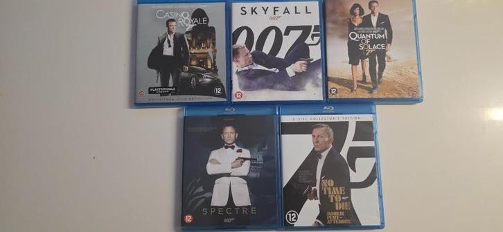 BR - 5 Bond films met Daniel Craig, Cd's en Dvd's, Blu-ray, Zo goed als nieuw, Actie, Ophalen of Verzenden