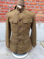 Wo1 US jasje en muts origineel, Collections, Enlèvement ou Envoi