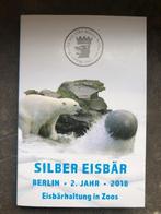 2018 Berlin Eisbär - 1 oz silver in coincard, Ophalen of Verzenden, Zilver