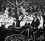 houtsnede Edgard Tytgat (1879-1957), Antiquités & Art, Enlèvement ou Envoi