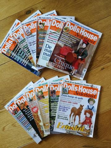 14 dolls' house magazines - voor goed doel - nieuw/als nieuw beschikbaar voor biedingen