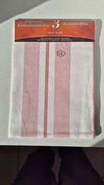 Art. 893 Torchons de Cuisine en demi-lin (Rouge), Enlèvement ou Envoi, Neuf, Autres couleurs, Torchon ou Serviette
