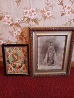 Deux cadres Religieux, Antiek en Kunst, Antiek | Religieuze voorwerpen, Ophalen