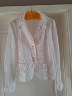 Witte linnen blazer Cape Cod maat 2, Kleding | Dames, Ophalen of Verzenden, Zo goed als nieuw, Maat 38/40 (M)