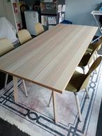Eettafel (voor zes mensen) met stoelen, Huis en Inrichting, Stoffering | Vloerbedekking, Ophalen, Zo goed als nieuw, Tapijt