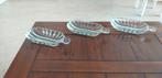 3 lange stevige glazen ijscoupes.Propere staat., Ophalen, Glas of Glazen, Gebruikt, Glas