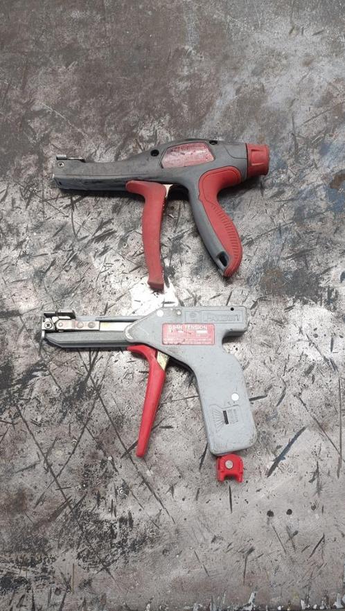 2 Panduit kabelbindertangen, Doe-het-zelf en Bouw, Gereedschap | Handgereedschap, Gebruikt, Ophalen of Verzenden