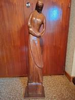 Groot houten beeld, Antiek en Kunst, Kunst | Beelden en Houtsnijwerken, Ophalen