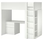 lit enfant mezzanine/bureau/armoire, Ophalen, Gebruikt, Hoogslaper