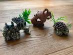 Aquarium decoratie set – nep koraal, amfora & planten, Animaux & Accessoires, Enlèvement ou Envoi, Neuf