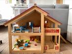 Prachtig poppenhuis Pintoy met accessoires, Ophalen, Poppenhuis