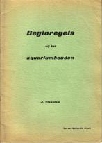 (d55) Beginregels bij het aquariumhouden, 1960, Verzenden, Gelezen
