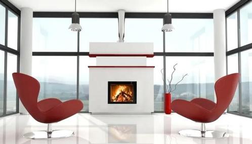 AKTIE M-Design inzethouthaard type interra 68 met Ventilator, Huis en Inrichting, Haarden, Nieuw, Houthaard, Ophalen of Verzenden