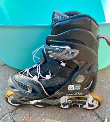 Zwarte inline skates - Oxelo - 34-37 beschikbaar voor biedingen