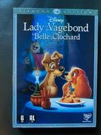 DVD Lady en de Vagebond van Disney   NIEUWSTAAT, Enlèvement ou Envoi, Dessin animé, Tous les âges, Comme neuf