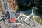 Heren fiets met kinderstoel en 21 versnellingen, Versnellingen, 49 tot 53 cm, Zo goed als nieuw, Ophalen