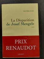 la disparition de josef mengele O. GUEZ prix renaudot, Comme neuf, Enlèvement ou Envoi