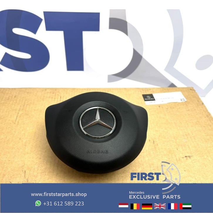 AMG STUURAIRBAG W176 W117 W156 W205 W213 W253 W166 W447 W218, Auto-onderdelen, Dashboard en Schakelaars, Mercedes-Benz, Gebruikt