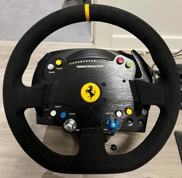 Gaming stuur + pedalen (Thrustmaster) beschikbaar voor biedingen
