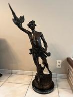 Bronzen beeld van Acteon, door Adrien Etienne Gaudez., Antiek en Kunst, Ophalen, Brons