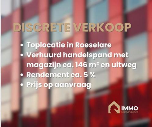 Commercieel te koop in Roeselare, Immo, Huizen en Appartementen te koop, Overige soorten