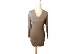 (47) -robe femme t.36 grise - enzoria -, Ophalen of Verzenden, Zo goed als nieuw, Knielengte, Maat 36 (S)