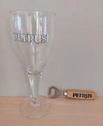 Bierglas + opener Petrus, Brouwerij De Brabandere Bavikhove, Ophalen of Verzenden, Zo goed als nieuw, Flesopener, Overige merken