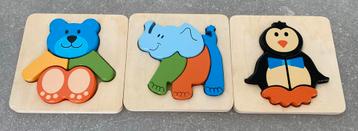 Houten puzzels beschikbaar voor biedingen