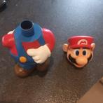 Mario bros  1992 figurine bouteille de bain, Envoi, Utilisé