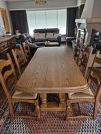 Eetkamer, Huis en Inrichting, Complete eetkamers, Ophalen, Zo goed als nieuw, Eik, 4 tot 6 stoelen