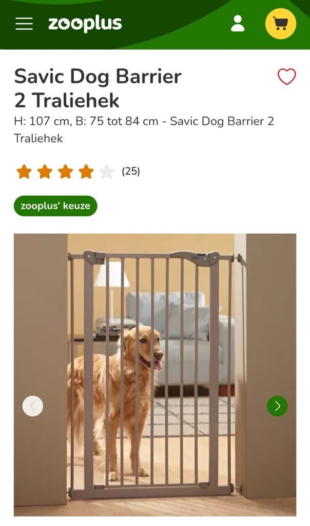 Savic hondenhek, Ophalen