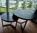 Marmer Salontafel Set, Huis en Inrichting, Ophalen, Gebruikt, Rond, Overige materialen