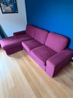 3-zitsbank chaise longue- IKEA Kivik  + footstool w storage, Huis en Inrichting, Ophalen, Gebruikt