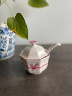 Sucrier vintage en porcelaine avec cuillère, Enlèvement