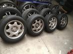 Set Mercedes velgen en banden, Auto-onderdelen, Banden en Velgen, Ophalen, Gebruikt, 16 inch, Banden en Velgen