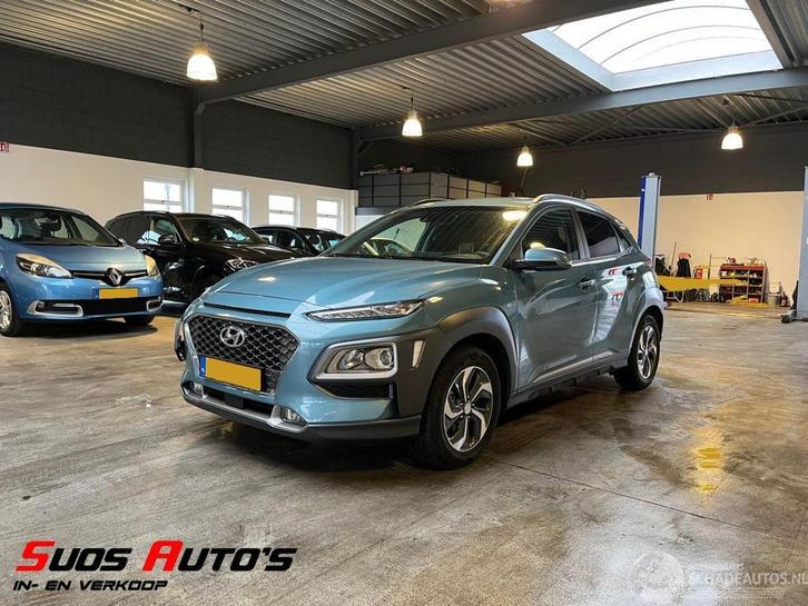 Hyundai KONA 1.6 GDI HEV 18.000 KM NAP! (automatique), Autos : Divers, Voitures accidentées, Hyundai, Automatique, Autres carburants