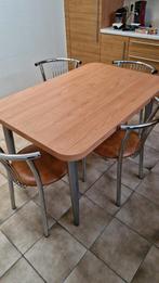 Table et chaise de cuisine., Ophalen, Gebruikt