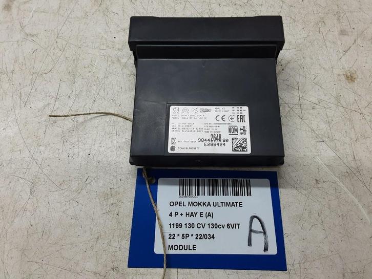 COMPUTER Opel Mokka (01-2020/-) (9844264880), Auto-onderdelen, Elektronica en Kabels, Opel, Gebruikt
