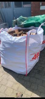 Droog brandhout ein en beuk +-25cm, Tuin en Terras, Brandhout, 3 tot 6 m³, Ophalen, Eikenhout, Blokken