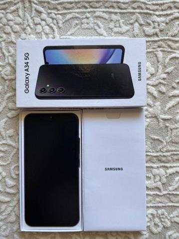 SAMSUNG Galaxy A34 - 128 GB Zwart