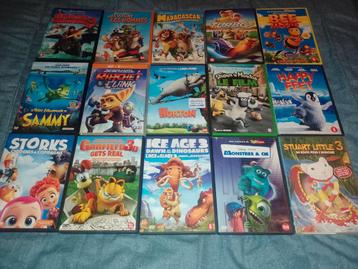 Te koop op DVD 80 cartoons  beschikbaar voor biedingen