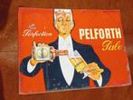 Panneau d'affichage en métal Pelforth Ale des années 1960, Collections, Utilisé, Enlèvement ou Envoi, Panneau publicitaire